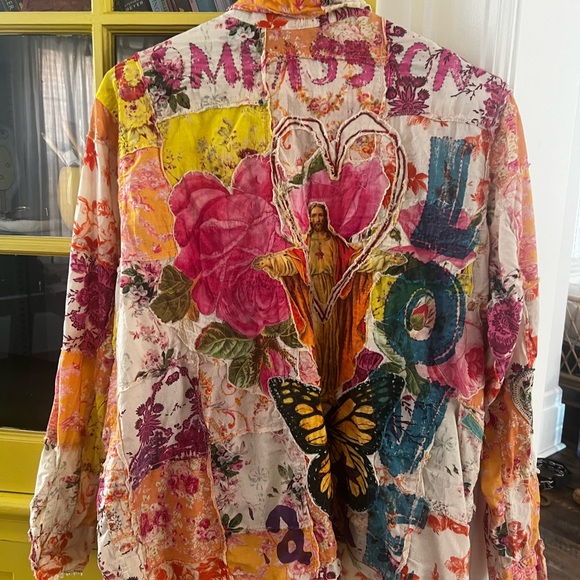 Magnolia Pearl Tops - shirt magnolia pearl multicolor cool style